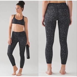 Lululemon High Times Pant (Nulux) Iridescent Multi Black Size 12